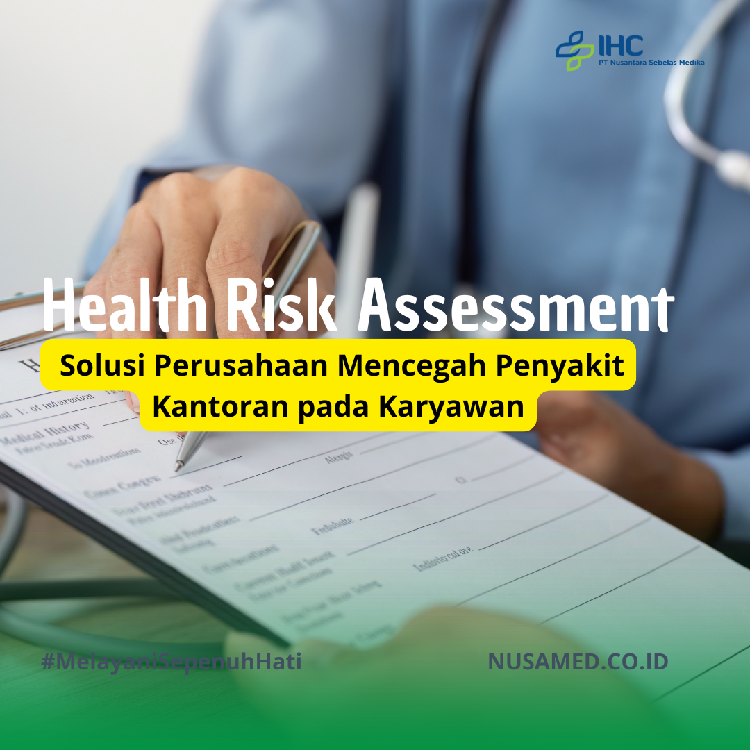Health Risk Assessment, Solusi Perusahaan Mencegah Penyakit Kantoran pada Karyawan
